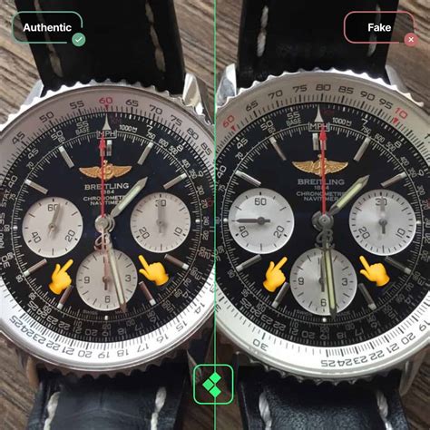 breitling replicas colt yellow dial face|how to spot a fake breitling.